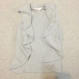 Red camel sweater vest